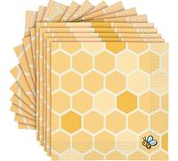 Unique Disney Winnie l'Ourson Lot de 16 serviettes de table - Parfaites pour les fêtes magiques et les fêtes à thème