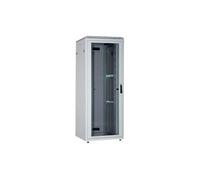 Unique DN-19 22U-8/8-B-1 - Rack armoire - noir, RAL 9005 - 22U - 19"