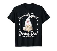 Unique Doctor GNOME for Men Funny Fathers Day Doctor Dad T-Shirt