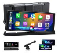 Unique Ecran Carplay Voiture avec Support de Montage d'origine 10,26 Pouces | CarPlay et Android Auto sans fil, CarPlay pour autoradio, mise à jour OTA, Navigation GPS, Logo de Botte Personnalisable