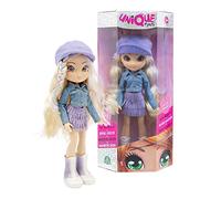 UNIQUE EYES, Collection Girly, Poupée de 25 cm - Rebecca, avec Leur Regard Qui Te Suit des Yeux, avec vêtements, Jouet pour Enfants dès 3 Ans, GIOCHI PREZIOSI, MYM122