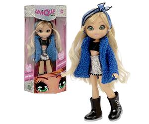 UNIQUE EYES, Poupée de 25 cm - Modèle aléatoire, avec Leur Regard Qui Te Suit des Yeux, avec vêtements, Jouet pour Enfants à partir de 3 Ans, GIOCHI PREZIOSI, MYM12