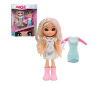 UNIQUE EYES - Poupée Sun Lover de 25cm - Rebecca, avec Leur Regard Qui Te Suit des Yeux, Les Yeux changent de Couleur, Jouet pour Enfants dès 3 Ans, GIOCHI PREZIOSI, MYM073