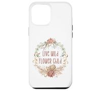 Unique Floral Boho Decor for Hippie Mom Women Flower Child Coque pour iPhone 12 Pro Max