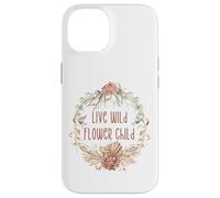 Unique Floral Boho Decor for Hippie Mom Women Flower Child Coque pour iPhone 14