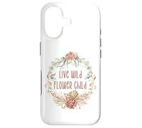 Unique Floral Boho Decor for Hippie Mom Women Flower Child Coque pour iPhone 17