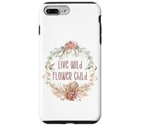 Unique Floral Boho Decor for Hippie Mom Women Flower Child Coque pour iPhone 7 Plus/8 Plus