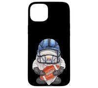 Unique Football GNOME with Helmet and Ball for GNOME Lover Coque pour iPhone 15 Plus
