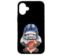 Unique Football GNOME with Helmet and Ball for GNOME Lover Coque pour iPhone 16 Plus
