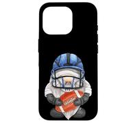 Unique Football GNOME with Helmet and Ball for GNOME Lover Coque pour iPhone 16 Pro