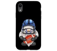 Unique Football GNOME with Helmet and Ball for GNOME Lover Coque pour iPhone XR