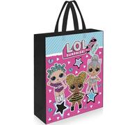 Unique Grand Sac de Fête en Plastique-LOL Surprise Party-33 cm x 28 cm, 23800, Multicolour
