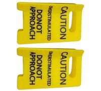 Unique Hair Clip with Fun Caution Sign Design for Friend Coworkers and Student Creative Buns Holder Caution Sign Hair Clip for Theme Event