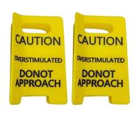Unique Hair Clip with Fun Caution Sign Design for Friend Coworkers and Student Creative Buns Holder Caution Sign Hair Clip for Theme Event