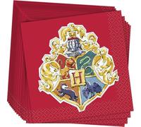 Unique- Harry Potter Serviettes en Papier-13 cm-Fête à Thème Paquet de 16, 23561, Multicolour, Taille unique