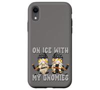 Unique Hockey Player for GNOME Lover on Ice with My Gnomies Coque pour iPhone XR