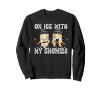 Unique Hockey Player for GNOME Lover on Ice with My Gnomies Sweatshirt