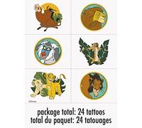 Unique Industries, Inc. The Lion King Birthday Party Favor Tattoos - Includes 24 Tattoos