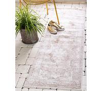 Unique Loom Collection Sofia Tapis Traditionnel Vintage d'inspiration française, Parfait pour Toutes Les décorations d'intérieur, Polypropylène, Marron Clair/Marron Clair, 2' 0 x 6' 7 Runner