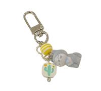 Unique Miniature Flocage Canard/Chat/Koala/Chien Porte-clés Charme Animal Femmes Porte-clés Élégant À Ornement Miniature Pendentif