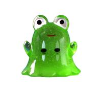 Unique Ornement Animaux d'Halloween Mini figurines miniatures mignonnes en résine Décorations pour petits jardins pour remplissages sacs de fête d'Indoor Outdoor Party (Green, 2. 5x2. 4cm)