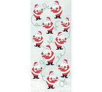 Unique Party 13485 Lot de 20 sachets en cellophane Motif Père Noël