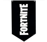 Unique Party 24973 - Bannière Fanion en Tissu - 52 cm x 30 cm - Fête Fortnite