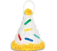 Unique Party 25626 Mini chapeau de fête Pinata Multicolore