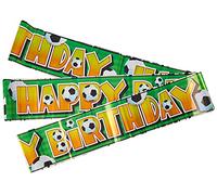 Unique Banderole 27319LF – Football Happy Birthday – 3,6 m