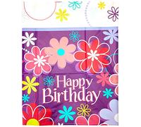 Nappe en plastique Happy Birthday Taille Unique