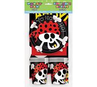 Unique Party - 40497 - Kit de Fête de Pirates pour 8 invités