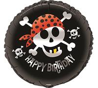 Unique Party - 40507 - Ballon D'anniversaire - Fête de Pirates - 45 Cm