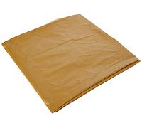 Unique Nappe plastique rectangulaire 135 x 270 cm Or (Jaune)