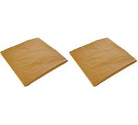 Unique Party 5084 - Nappe en Plastique Or 2,74 m x 1,37 m (Lot de 2)