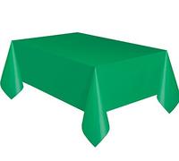 Unique Party 5091 - Nappe en Plastique Vert Émeraude 2,74 m x 1,37 m