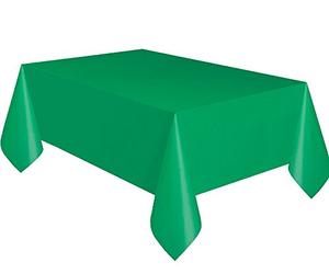 Unique Party 5091 - Nappe en Plastique Vert Émeraude 2,74 m x 1,37 m