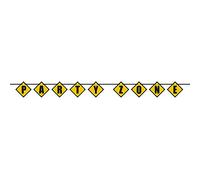 Unique Banderole de fête 52158 – 2,74 m – Fête à thème de Construction