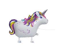Unique Party 53640 - Ballon de Marche de Licorne - 90 cm