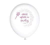 Unique Party 54835 - Ballons en Latex - 30 cm - Fête à thème de Princesse et de Licorne - Paquet de 8