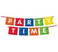 Unique Party 58238 - Banderole de Fête - 1,83 m - Fête d'Anniversaire à thème de Blocs des Constructions