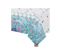 Unique - Nappe en plastique 58323 - 2,13 m x 1,37 m - Fête à thème de Sirène
