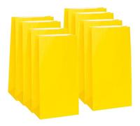 Unique Party - 59000 - Sacs Cadeaux - Papier - Jaune Tournesol - Paquet de 12