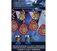 Unique Kit de décoration de fête 59081 – Harry Potter, 7 pièces (guirlande, suspensions, centres)