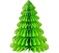 Unique Party 63548 - Décoration de table en nid d'abeille pour sapin de Noël 30 cm Multicolore