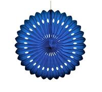 Unique Party 64263 - Rosace en Papier de Soie Bleu Royal (40 cm)