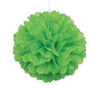 Unique Party 64274 - Pompon de Décoration en Papier de Soie Vert Citron (40 cm)