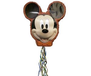 Unique Party 66309 - Pinata Disney Mickey Mouse, avec Ficelle a Tirer