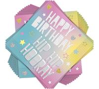 Unique Party 72492 - Serviettes en Papier - 16, 5 cm - Fête à Thème de Licorne - Paquet de 16