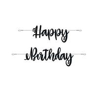 Unique Party 73148-Banderole 2,13 m-Fête d'Anniversaire à thème Confettis-Set de 2 Pièces, 73148