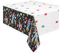 Unique Party 73263 - Nappe en Plastique - 2, 13 m x 1, 37 M - Fête à Thème de L'espace